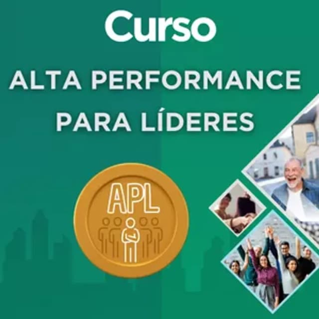 Capa do curso Alta Performance para Líderes, de Gyowany Dias Nascimento