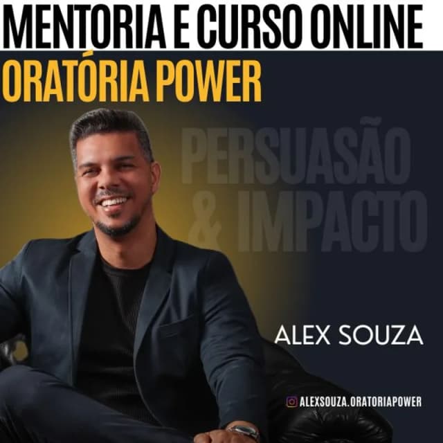 Capa do curso Oratória Power