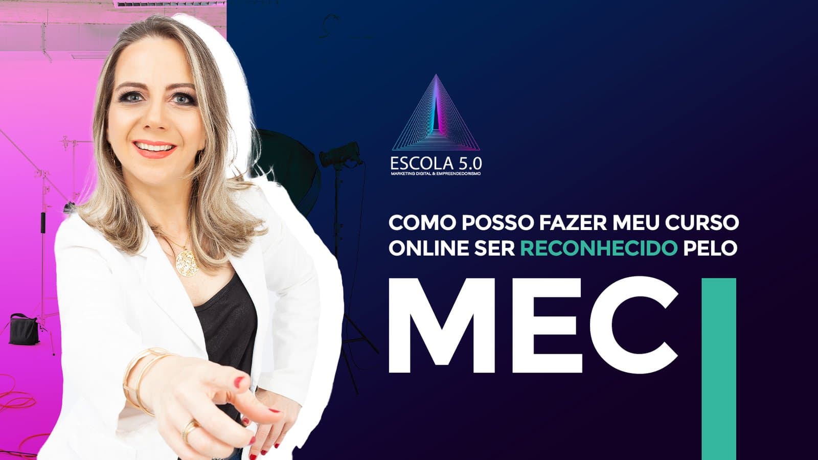 Como posso fazer o meu curso online ser reconhecido pelo MEC?