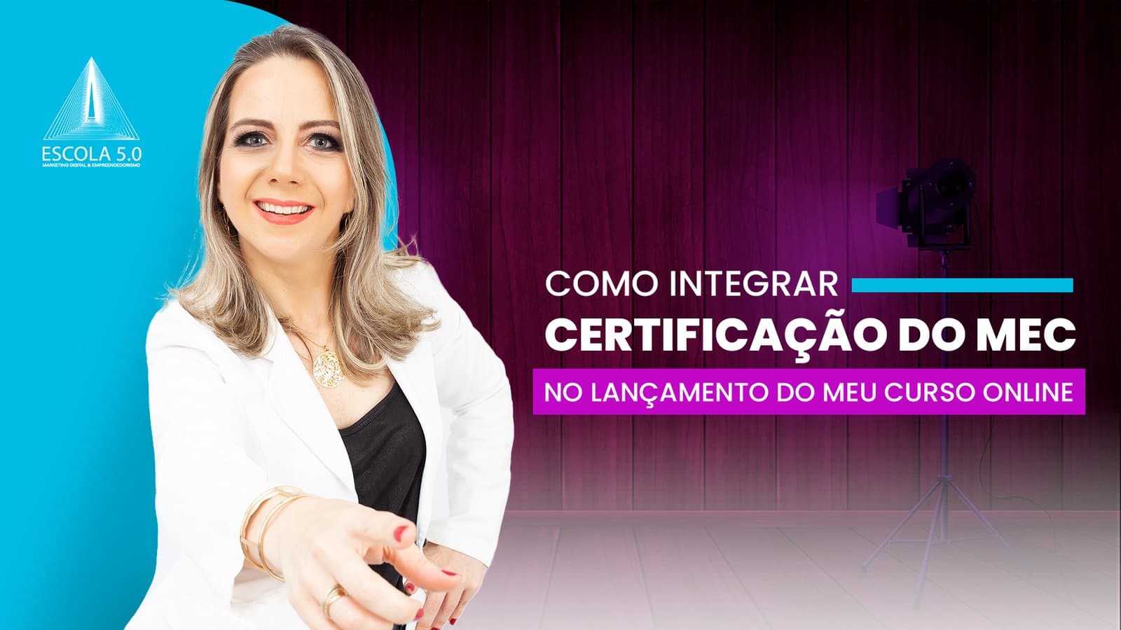 Como integrar certificação do MEC no lançamento do meu curso online