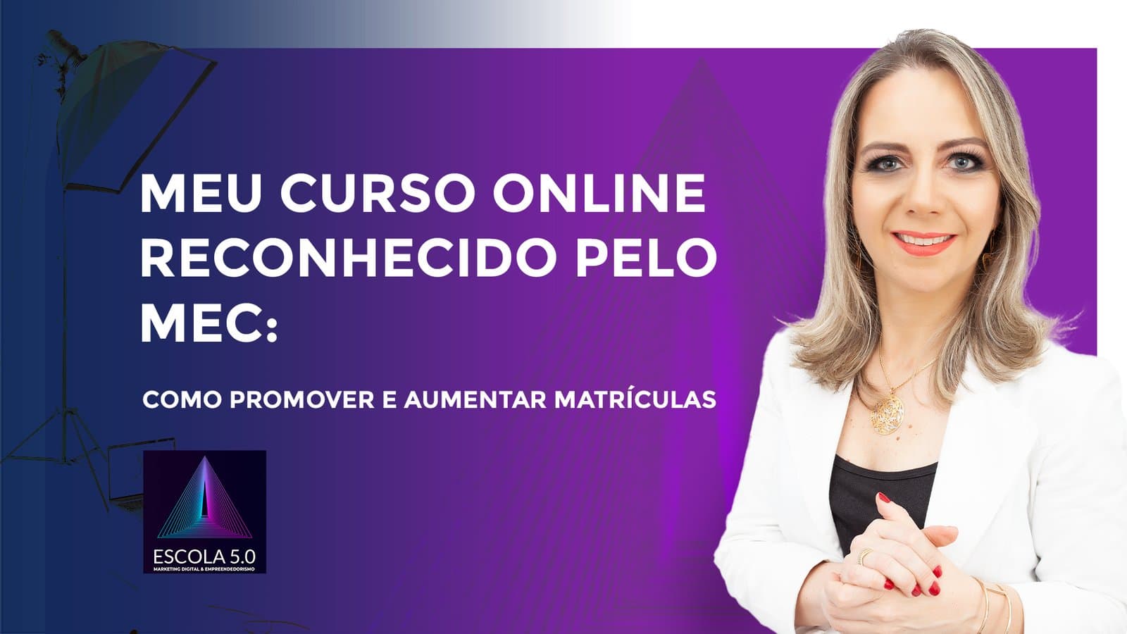 Meu curso online reconhecido pelo MEC Como promover e aumentar matrículas