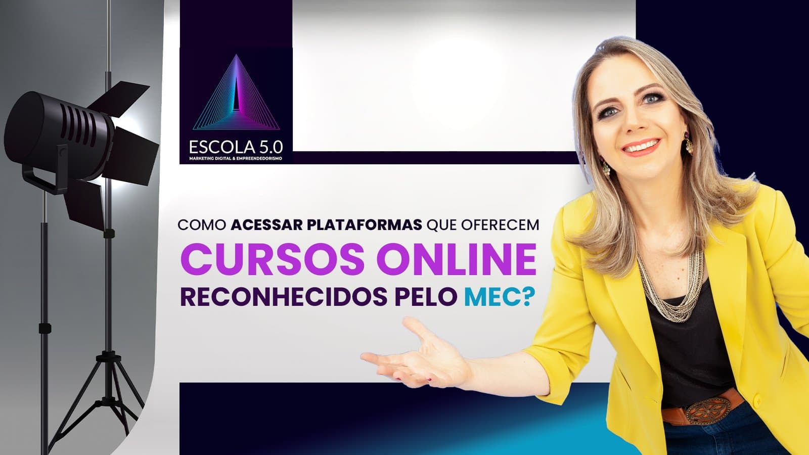 Como acessar plataformas que oferecem cursos online reconhecidos pelo MEC