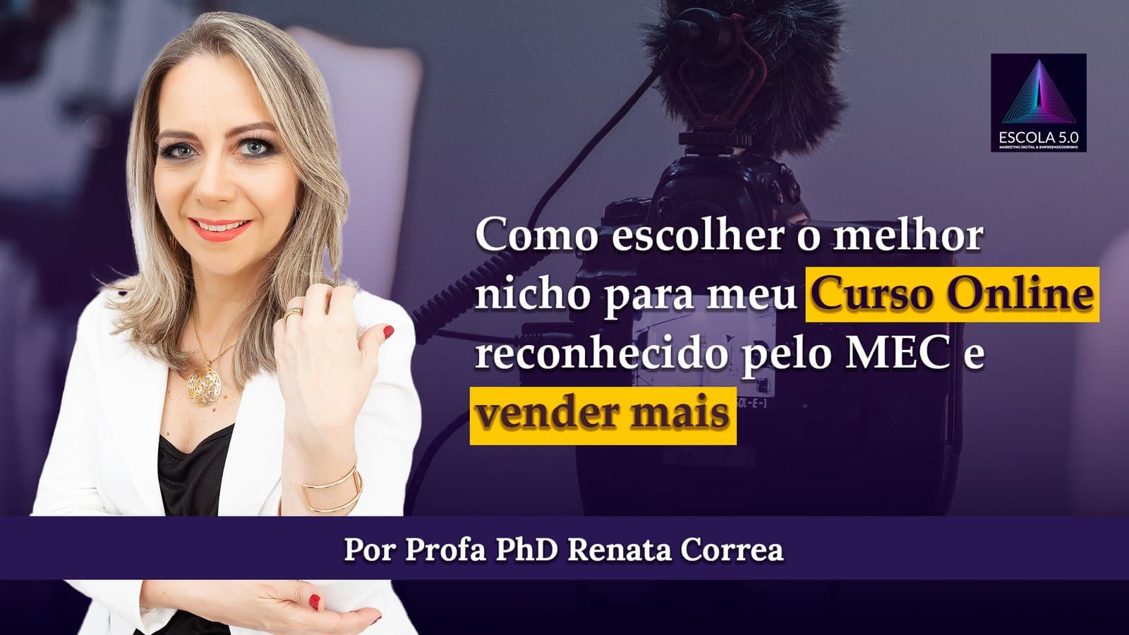 Como escolher o melhor nicho para meu curso online reconhecido pelo MEC e vender mais.