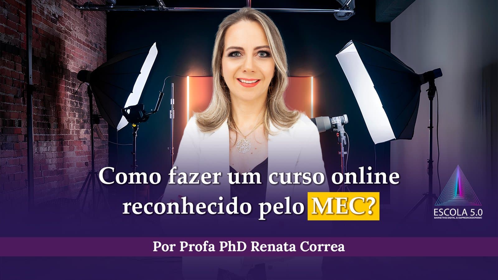 Como fazer um curso online reconhecido pelo MEC