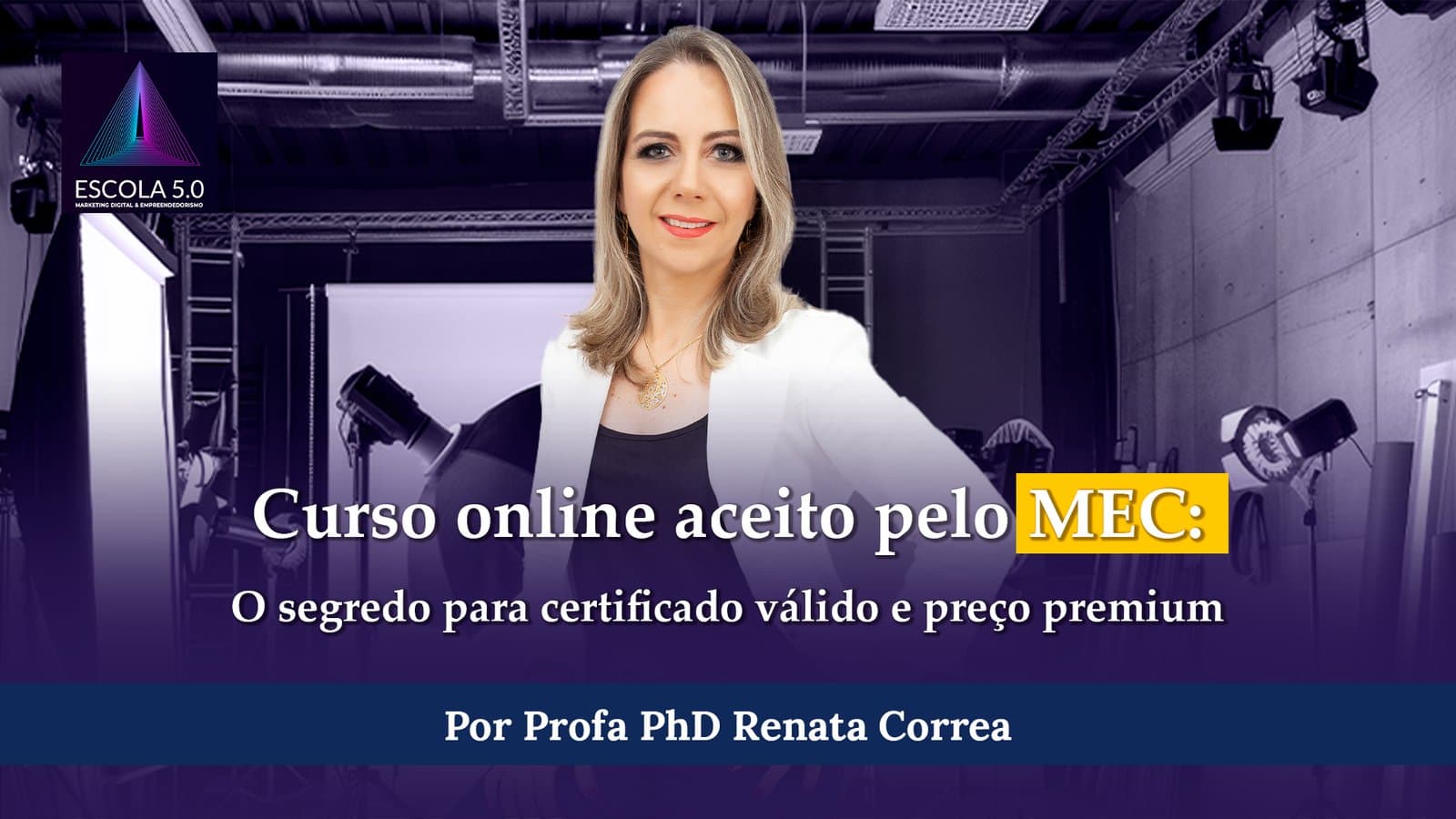Curso online aceito pelo MEC: O segredo para certificado válido e preço premium