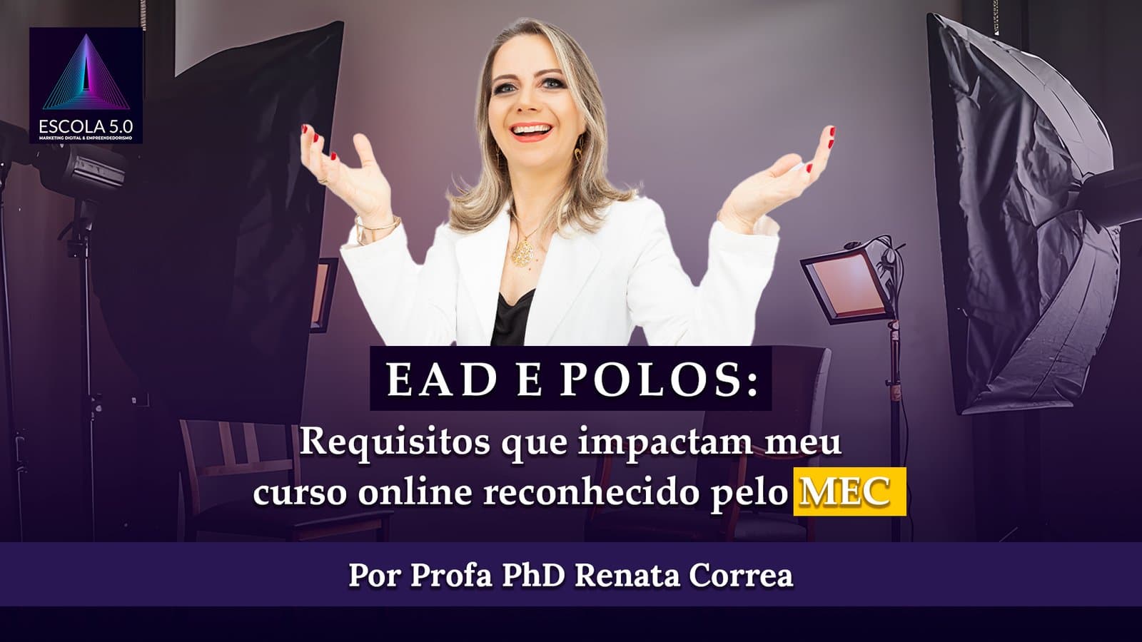 EAD e polos: Requisitos que impactam meu curso online reconhecido pelo MEC (tutoria, avaliações e infraestrutura)