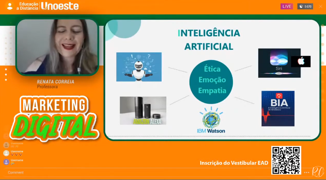 Palestra: Unoeste EAD - Marketing Digital