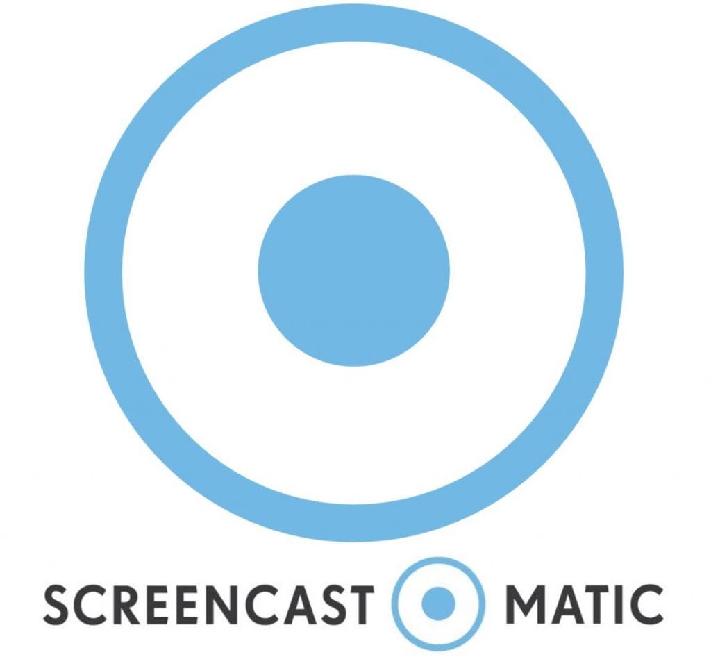 Software indicado Screecast-O-Matic.